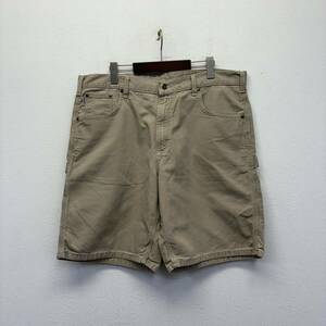 Carhartt Painter Short Pants カーハート ペインター ショートパンツ size W38 ベージュ ショーツ 半ズボン メキシコ製