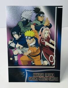 【NARUTO】 ナルト TCG カード　アマダ　エッチングカード　№35 カカシ　イルカ　サスケ　サクラ　KAKASHI　SASUKE ☆N1