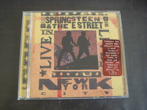 輸2CD　BRUCE　SPRINGSTEEN　&　THE　STREET　BAND/LIVE　IN　NEW　YORK　CITY