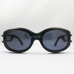 90s YOHJI YAMAMOTO VINTAGE SUNGLASSES BLACK 52-6201 ヨウジヤマモト ビンテージ サングラス ブラック