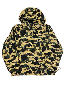 Mサイズ A BATHING APE アベイシングエイプ 1st camo ファーストカモ 猿迷彩 プルオーバー ジャケット パーカー 裏フリース