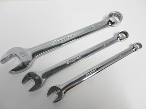 45●a392☆中古美品　スナップオン　コンビネーションレンチ　OEXM 6・8・12　3本セット　6・8・12mm　Snap-on　現状渡し