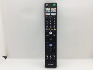 SONY　リモコン　RMF-TX421J　中古品F-3073