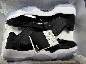 新品 NIKE AIR JORDAN 11 RETRO LOW space jam US9ナイキ エアジョーダン11 スペースジャム 27.0cm