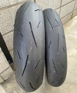 中古 前後セット DUNLOP SPORTMAX α13SP タイヤ 110/70R17 140/70R17 NINJA250 CBR250R YZF-R25 VTR CBR250RR カワサキ ホンダ ヤマハ 