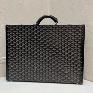 GOYARD　ゴヤール　ヘリンボーン柄トランクケース ゴヤールディン アタッシュケース　正規品【代官山06】