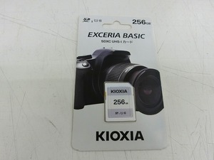 【未使用】 キオクシア KIOXIA SDカード 256GB ホワイト KSDER45N256G