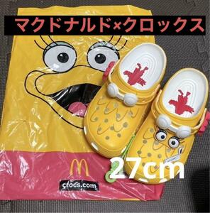 【定価11000円】27㎝ マクドナルド X クロックス 限定 コラボ バーディー クラシック クロッグ/McDonald crocs マクド サンダル