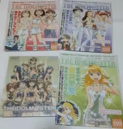 週刊 THE IDOLM@STER　vol.1 3 4+マウスパッド4種