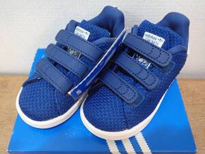 アディダス スタンスミス 13cm ブルー 青 S79439 ベビー キッズ ベルクロ adidas Stan Smith CK CF Ⅰ SHABLU