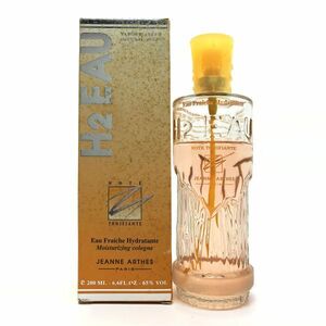 JEANNE ARTHES ジャンヌ アルテス H2 EAU オレンジ オー フレッシュ EDT 200ml ☆残量たっぷり　送料510円