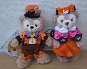 ★★TDS★ハロウィン★ダッフィー＆シェリーメイ★ぬいばセット★未使用★②★