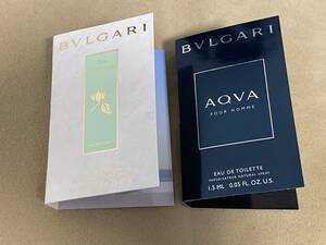 BVLGARI ブルガリ 香水 サンプル 試供品 2個セット　Parfumee POUR HOMME