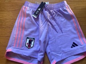 新品 正規品 アディダス サッカー女子日本代表/なでしこジャパン 22/23 AWAY オーセンティックショーツ 2XLサイズ HS9722