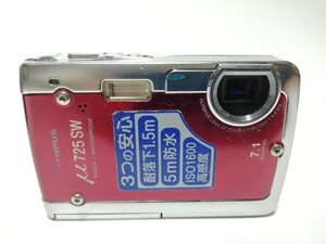 動作確認済み OLYMPUS オリンパス μ 725SW コンパクトデジタルカメラ