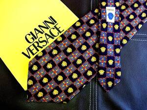 ●5-2633●在庫処分SALE●ヴェルサーチ【総メデューサ】「VERSACE」ネクタイ