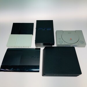 ◎◎【1円スタート】 SONY ソニー プレイステーション 本体 PS4 PS3 PS2 PS1 計6台 まとめ 動作未確認 ジャンク 全体的に状態が悪い