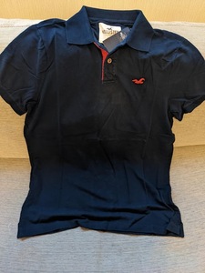 * ラスト * HOLLISTER ホリスター ポロシャツ Pop PLacket Polo L / Navy *