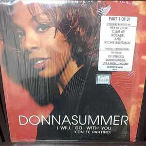 12inch US盤/DONNA SUMMER I WILL GO WITH YOU