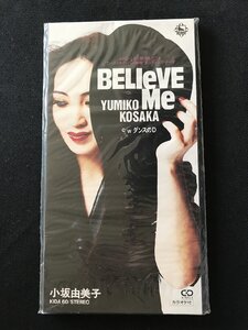 i▽*【未開封】8cmシングルCD　1点　小坂由美子　BELIEVE ME　ダンスのD　アニメソング　GS美神　J-POP　/E02-85