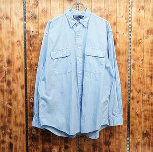 90s ralphlauren ポニー無し　長袖シャツ　XL/ラルフローレン