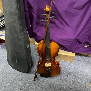 10278 ヴィンテージ スズキ ヴァイオリン Suzuki Violin バイオリン 1961 弓付　現状ジャンク品　ケース付き　希少