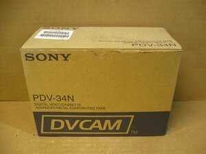 ▽SONY PDV-34N DVCAM 標準テープ 34分 メモリーなし 10本セット 新品 ソニー