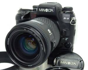 ★美品★ MINOLTA ミノルタ α-9 ボディ AF ZOOM 28-70mm F2.8 縦位置コントロールグリップ VC-9 #M148