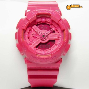 GA-110B-4JF Hyper Colors（ハイパーカラーズ）ピンクモデル CASIO(カシオ)G-SHOCK(ジーショック)Gショック【美中古】