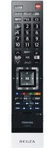 【中古】 東芝 (TOSHIBA) 東芝 TOSHIBA 液晶テレビ用リモコン CT-90352 黒 高さ24.0cm×