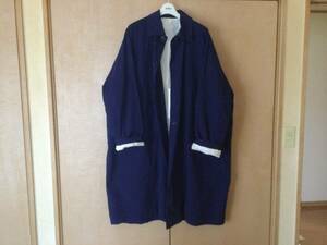 CASEY CASEY BIG BLOBBY COAT PAPERCOT INDIGO サイズS