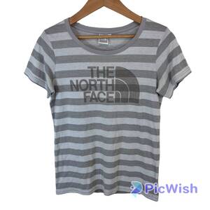 THE NORTH FACE ノースフェイス　ladies ボーダー　tシャツ　ショートスリーブ ボーダー クルー S/S BORDER CREW