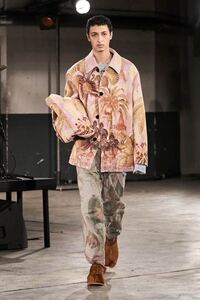 Dries Van Noten 23aw ボタニカルコート フローラルコート ジャケット 定価30万円