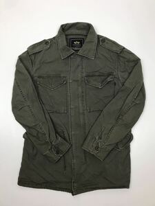 ALPHA INDUSTRIES INC.　アルファ　M-65 フィールドジャケット　ミリタリー　カーキ KHAKI