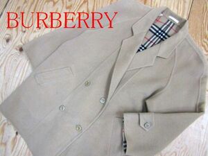 ★バーバリー Burberry★レディース 裏ノバチェック ウールショートコート ベージュ 11AR★R60602002C