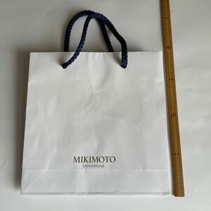 〇　MIKIMOTOミキモト 紙袋 ショップ袋　