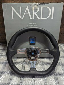 NARDI ナルディ 75th Anniversary アニバーサリー KALLISTA LEATHER 35 カリスタ レザー35 パンチングレザー 350mm N201 超美品