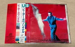 【廃盤】ピーター・ガブリエル Peter Gabriel - Us(日本初盤オリジナル／ボーナス入り) 帯付　希少盤