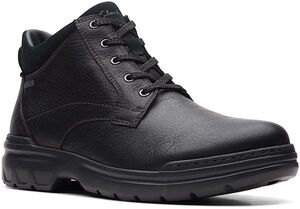 送料無料 CLARKS 30cm GTX ブーツ ゴアテックス ウォータープルーフ 防水 レースアップ ブラック ビジネス スニーカー マウンテン XXX16