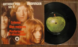 メキシコ盤 Badfinger / Without You 4曲入りEP