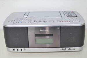 中古良品 東芝 CDラジカセ TY-CDX92 シルバー 2023年製