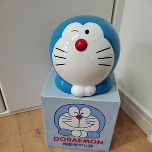 自宅保管品　DRAEMON ドラえもん 陶製 蚊やり器 蚊取り線香 ドウシシャ 陶器製 蚊 蚊取線香 ドラちゃん 