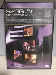 ☆SHOGUN☆MTV PREMIUM LIVE IN duo【ライヴ】必聴 美品 DVD