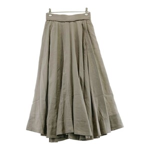 MADISONBLUE マディソンブルー MB201-6020 スカート TUCK CIRCULAR SKIRT グレー系 XS [240101314836] レディース