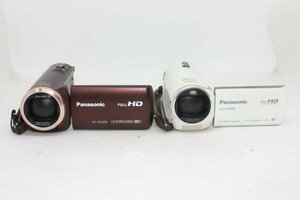 【ビデオカメラ2台まとめ売り】Panasonic HC-V520M・HC-V300M #3345-273