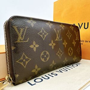 3793【美品】LOUIS VUITTON ルイヴィトン モノグラム ジッピーウォレット ラウンドファスナー 長財布 ウォレット M60017/SP1007