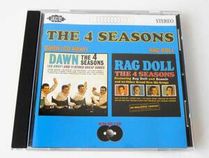 THE FOUR SEASONS フォー・シーズンズ／DAWN (GO AWAY) / RAG DOLL＜輸入盤2-IN-1CD＞FRANKIE VALLI フランキー・バリ 