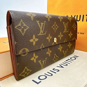 3745【美品】LOUIS VUITTON ルイヴィトン モノグラム ポルトフォイユ サラ 長財布 二つ折り財布 ウォレット M61734/TH0979