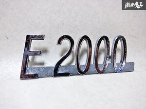 売り切り★当時物 激レア★マツダ純正 E2000 バキュームカー エンブレム 単体 コレクターなどに 即納 棚