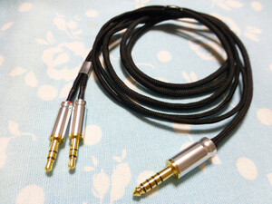 SONY MDR-Z7 (M2) Z1R EAH-T700 用ケーブル MOGAMI 2944 4.4mm5極 高品質ver (2.5mm 3.5mm 対応可) Technics Fiio M17 ZEN DAC CAN ZX507